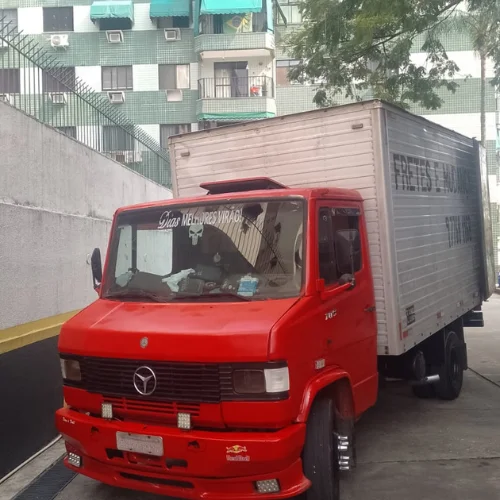 frete localizado em Recreio dos Bandeirantes RJ